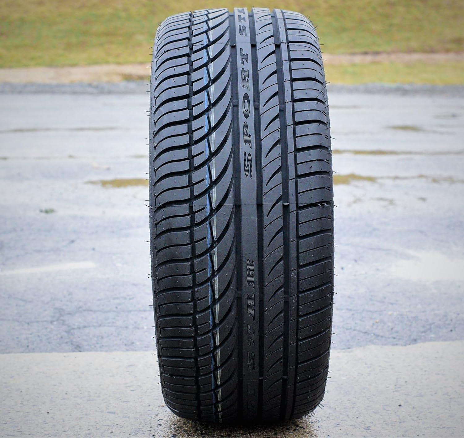 imageSet of 2 TWO Fullway HP108 AllSeason Passenger Car High Performance Radial Tires23545R18 23545ZR18 2354518 2354518 98W Load Range XL 4Ply BSW Black Side Wall UTQG 380AA
