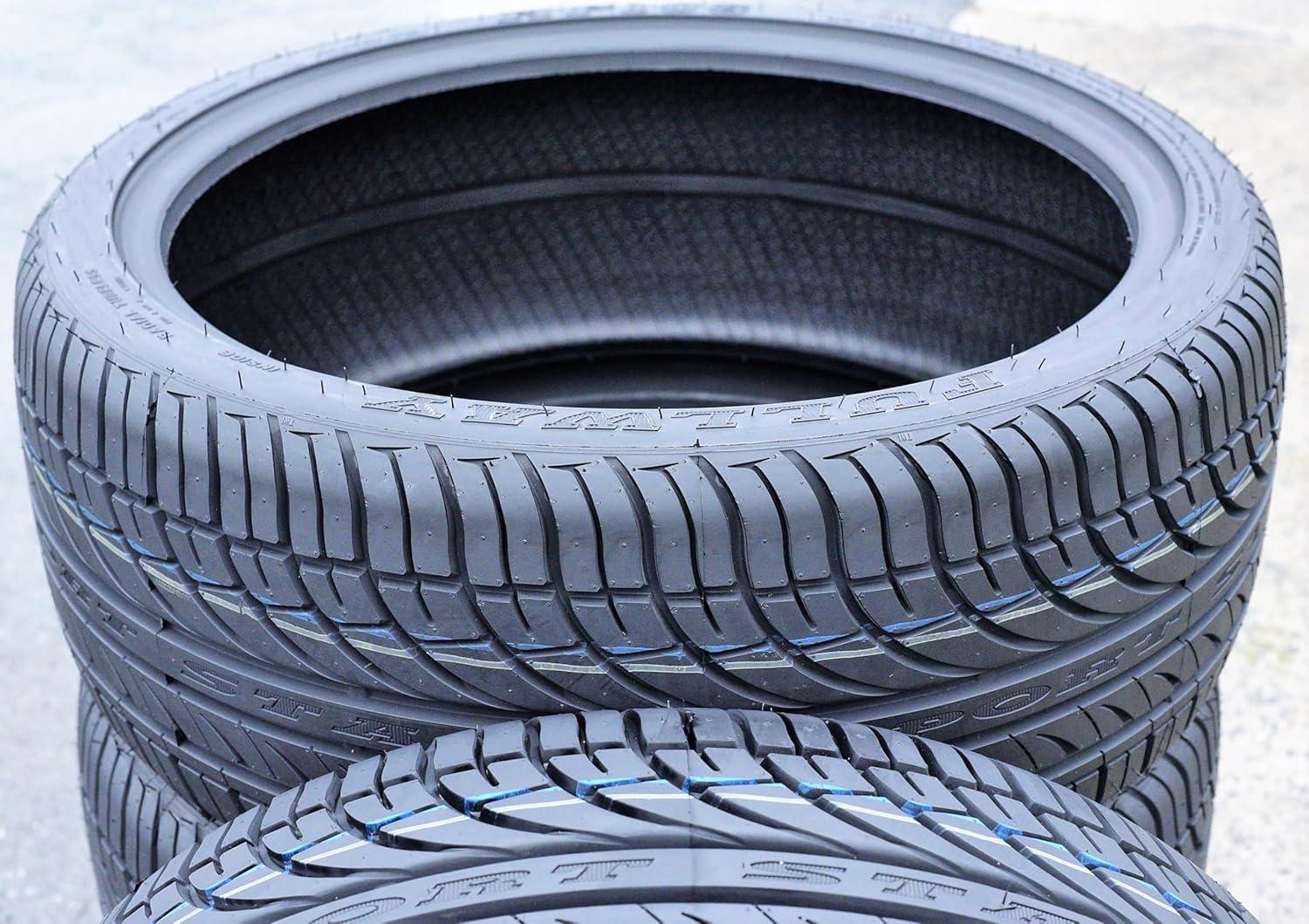 imageSet of 2 TWO Fullway HP108 AllSeason Passenger Car High Performance Radial Tires23545R18 23545ZR18 2354518 2354518 98W Load Range XL 4Ply BSW Black Side Wall UTQG 380AA