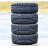 imageSet of 4 FOUR Fullway HP108 AllSeason TruckSUV High Performance Radial Tires23555R17 23555ZR17 2355517 2355517 103W Load Range XL 4Ply BSW Black Side Wall UTQG 380AA