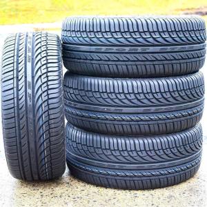 imageSet of 4 FOUR Fullway HP108 AllSeason Passenger Car Performance Radial Tires18565R15 1856515 1856515 88H Load Range SL 4Ply BSW Black Side Wall UTQG 380AA