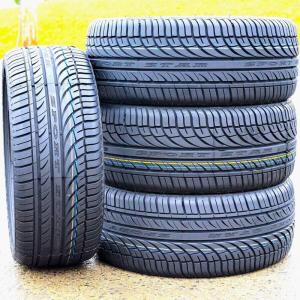imageSet of 4 FOUR Fullway HP108 AllSeason TruckSUV High Performance Radial Tires24545R19 24545ZR19 2454519 2454519 102W Load Range XL 4Ply BSW Black Side Wall UTQG 380AA