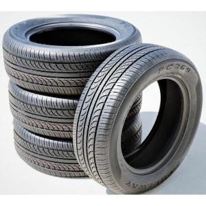 imageSet of 4 FOUR Fullway PC369 AllSeason Passenger Car Performance Radial Tires21560R17 2156017 2156017 96H Load Range SL 4Ply BSW Black Side Wall UTQG 380AA