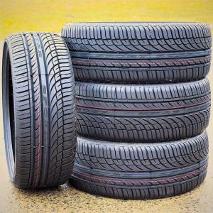 imageSet of 4 FOUR Fullway HP108 AllSeason TruckSUV High Performance Radial Tires27530R24 27530ZR24 2753024 2753024 101W Load Range XL 4Ply BSW Black Side Wall UTQG 380AA